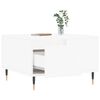 vidaXL Coffee Table White 55x55x36.5 cm Engineered Wood