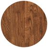 vidaXL Table Top Light Brown &Oslash; 30 x 4 cm Solid Oak Wood
