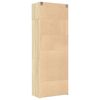 vidaXL Storage Cabinet Sonoma Oak 80x42.5x225 cm Engineered Wood