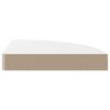 vidaXL Floating Corner Shelf High Gloss White 25x25x3.8 cm MDF