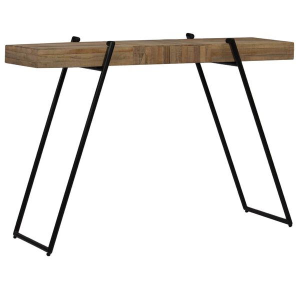 vidaXL Console Table Reclaimed Teak 120x35x81 cm