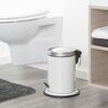 Sealskin Pedal Trash Bin Acero White 3 L 361732410
