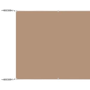vidaXL Vertical Awning Taupe 60x1000 cm Oxford Fabric