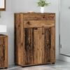 vidaXL Bathroom Cabinet Old Wood 72.5 x 36.5 x 100 cm Engineered Wood
