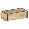 vidaXL Tray with Storage Brown 30 x 15 x 9 cm Solid Reclaim Wood