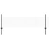 vidaXL Hexagonal Fence with Post 100 x 0.5 m PVC-Coated Steel Grey