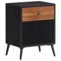 vidaXL Bedside Cabinet 40x30x50 cm Solid Wood Teak