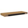 vidaXL Wall Shelf Wall-mounted Beige 60 x 23 x 4 cm Engineered Wood