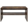 vidaXL Coffee Table Smoked Oak 80 x 50 x 40 cm Engineered Wood