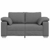 vidaXL Sofa Dark Grey 160 x 77 x 82 cm Fabric