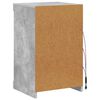 vidaXL Sideboard with LED Lights Concrete Grey 41x37x67 cm