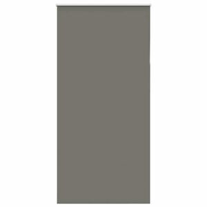 vidaXL Roller Blind Blackout Grey 115x210 cm Fabric Width 110.7 cm Polyester