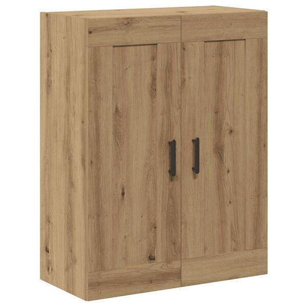 vidaXL Wall Mounted Cabinet Artisan Oak 69.5x34x90 cm Engineered Wood