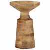 vidaXL Side Table &Oslash;33x50 cm Solid Wood Mango