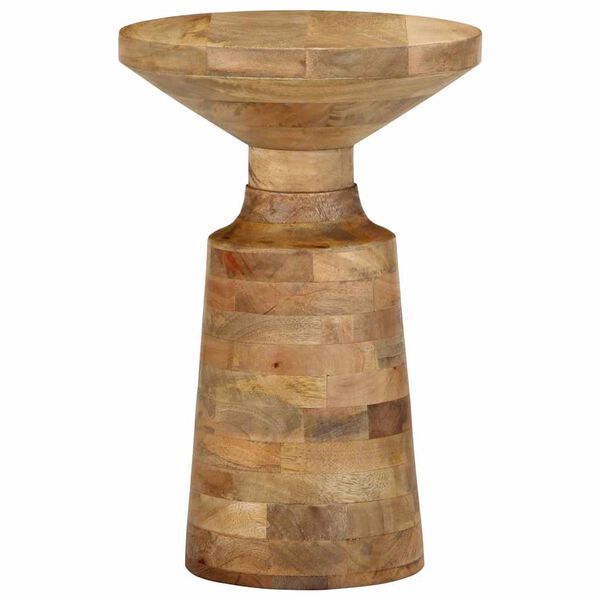 vidaXL Side Table &Oslash;33x50 cm Solid Wood Mango