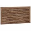 vidaXL Headboard Wall-mounted Natural 100 cm Solid Teak Wood