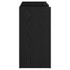 vidaXL Golf Cabinet Plain Black Oak 102 x 45 x 85.5 cm