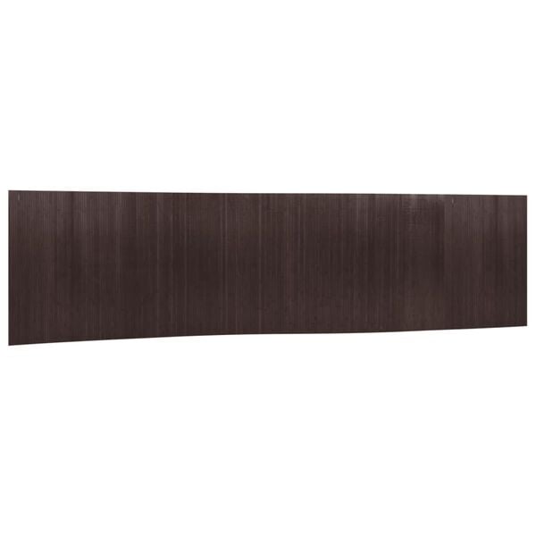 vidaXL Room Divider Dark Brown Width 800 cm Height 165 cm Bamboo
