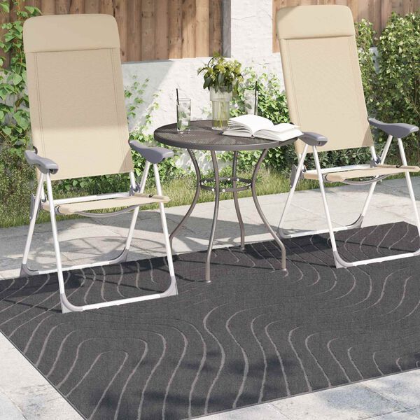 vidaXL Area Rugs Rectangular Anthracite 170 x 120 cm