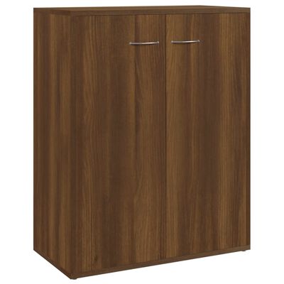 vidaXL Sideboard Brown Oak 60x30x75 cm Engineered Wood