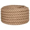 vidaXL Jute Rope 5 m Long 40 mm Thick