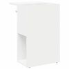 vidaXL End Table White 35 x 40 x 55 cm Engineered Wood