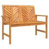 vidaXL Garden Lounge Set 3 pcs Brown Solid Acacia Wood