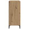 vidaXL Record Cabinet Artisan Oak 84.5x38x89 cm Engineered Wood