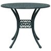 vidaXL Garden Table Green &Oslash;90x75 cm Cast Aluminium