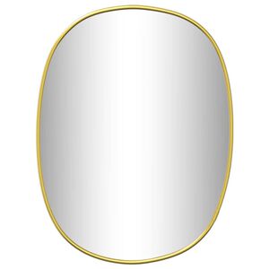 vidaXL Wall Mirror Gold 40x30 cm