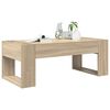 vidaXL Coffee Table Sonoma Oak 110 x 50 x 41 cm Engineered Wood