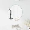 vidaXL Wall Mirror Round &Oslash; 40 cm Tempered Glass