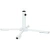 vidaXL Parasol Stand White Steel