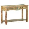 vidaXL Console Table 120x40x75 cm Solid Reclaimed Wood
