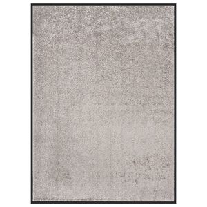 vidaXL Doormat Grey 60x80 cm