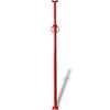 vidaXL Acrow Prop 280 cm Red