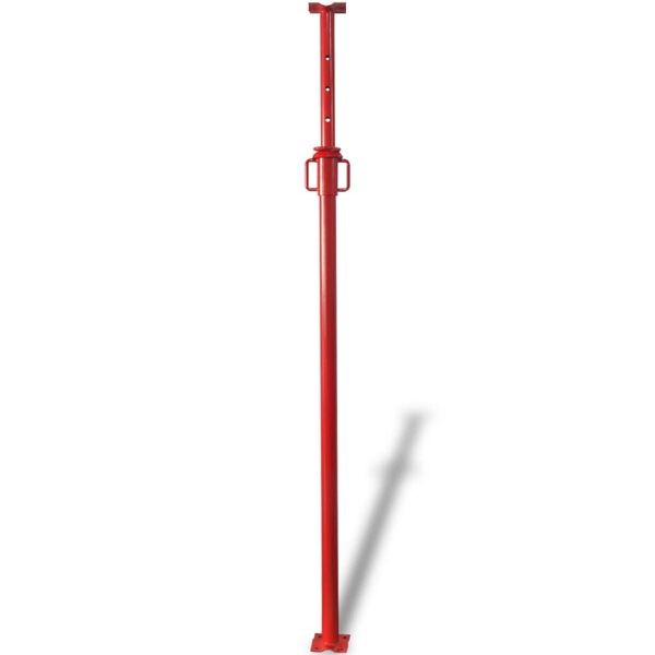 vidaXL Acrow Prop 280 cm Red