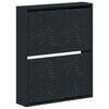 vidaXL Wall-Mounted Shoe Cabinet DELFT 71 x 17 x 86 cm Engineered Wood