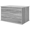 vidaXL Cat House Grey Sonoma 85 x 55 x 50 cm Engineered Wood
