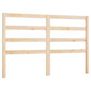 vidaXL Bed Headboard 141x4x100 cm Solid Wood Pine