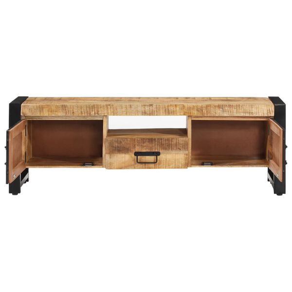 vidaXL TV Cabinet 120x30x40 cm Solid Wood Mango