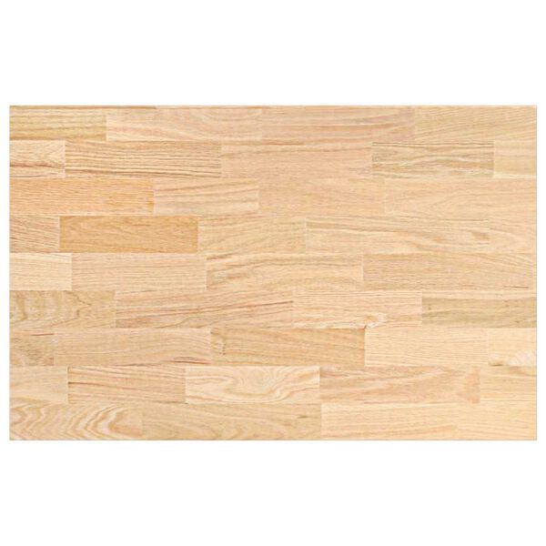 vidaXL Kitchen Worktop 100x63.5x2.7 cm Solid Wood Oak Rectangular