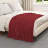 vidaXL Throw Blankets 6 pcs Bordeaux Red 150 x 130 cm Fleece