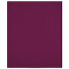 vidaXL Jersey Fitted Sheets 2 pcs Bordeaux 90x200 cm Cotton