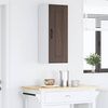 vidaXL Kitchen Cabinet with Storage Kalmar Brown Oak 30 x 31 x 80 cm