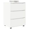 vidaXL Storage Cabinet White 60 x 48 x 81 cm Engineered Wood