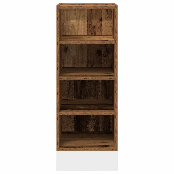 vidaXL Bottom Cabinet Riga Old Wood 30x44.5x81.5 cm Engineered Wood