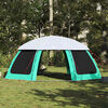 vidaXL Pool Tent with Removable Fly & Mesh Walls Sea Green 690x690 cm