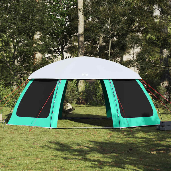 vidaXL Pool Tent with Removable Fly & Mesh Walls Sea Green 690x690 cm