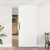 vidaXL Sliding Door ORKDAL White 86 x 198.5 cm Solid Pine Wood